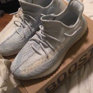 Yeezy boost 350 Cloud White non-reflective size 11